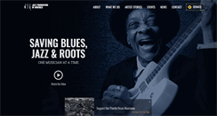 Desktop Screenshot of jazzfoundation.org